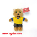 Plush mini leão anel chaveiro